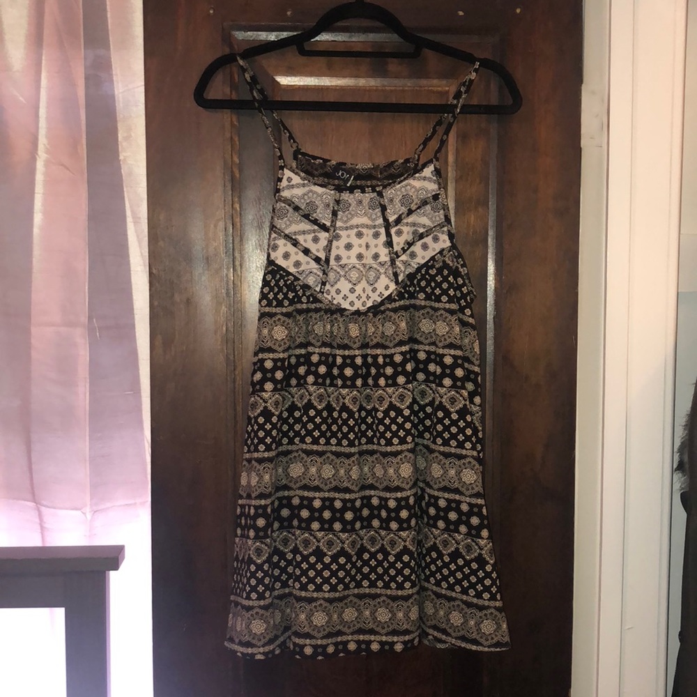 Patterned Swing Dress